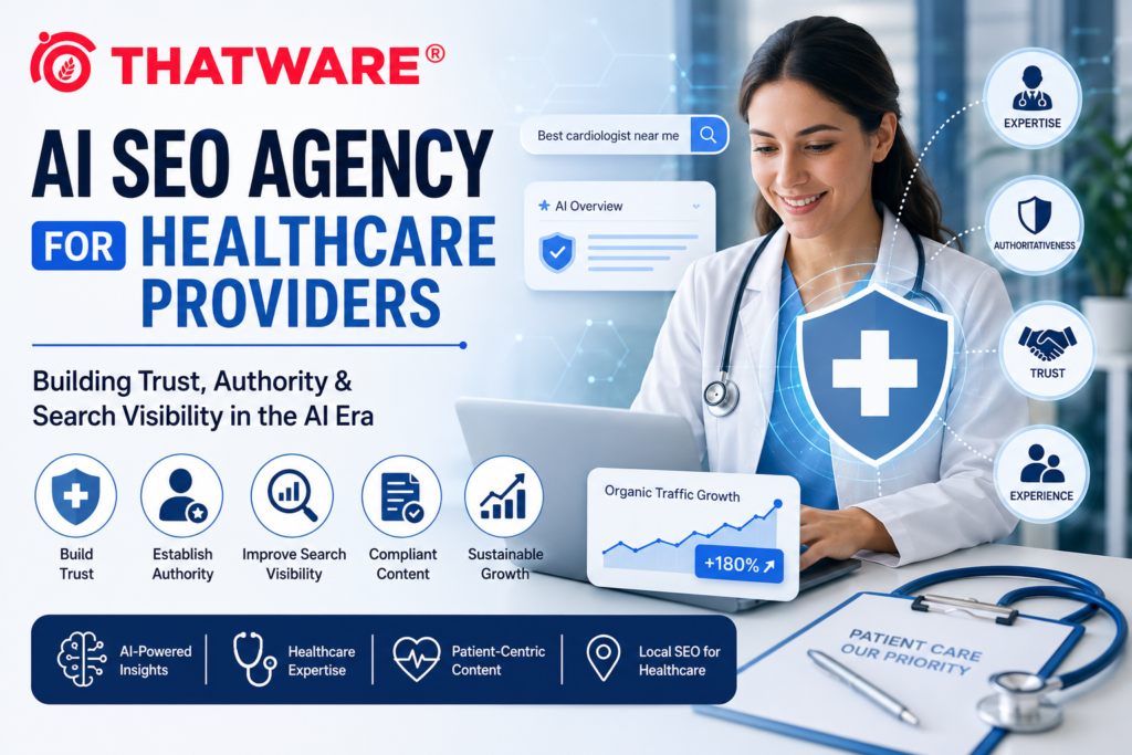 AI SEO Agency for Healthcare Providers: Strengthening Trust and Search Visibility in the AI Era