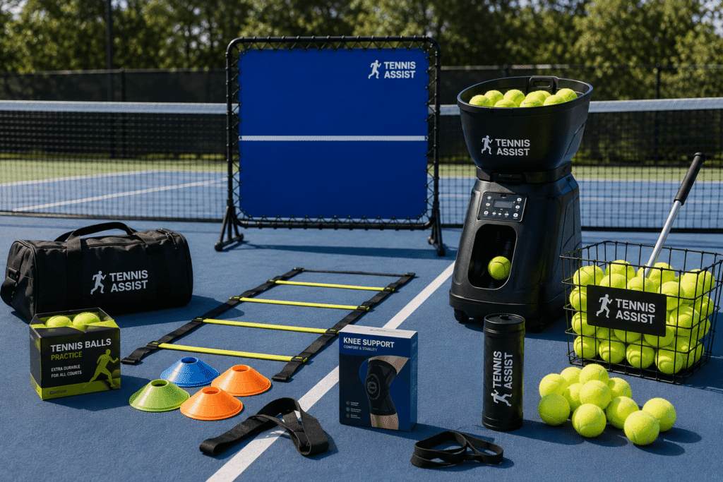 Tennis Training Products: Essential Equipment to Improve Your Tennis Game