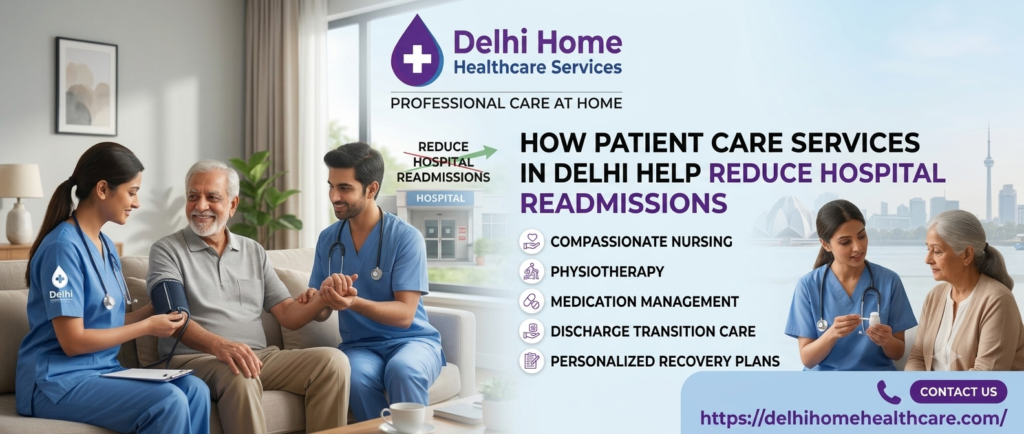 How Patient Care Services in Delhi Help Reduce Hospital Readmissions