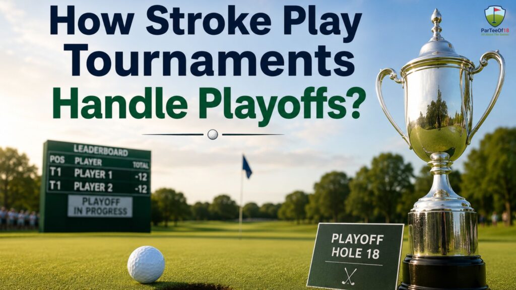 How Stroke Play Tournaments Handle Playoffs?