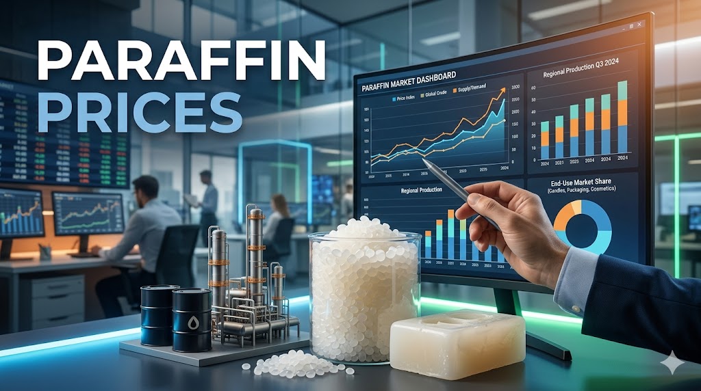 Paraffin Price Chart Trend Analysis with Quarterly Price Index and Forecast Prices