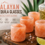 Himalayan Salt Tequila Glasses | Natural Pink Salt Shot Glasses