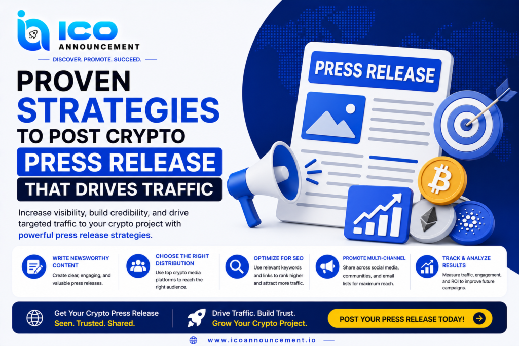 Proven Strategies to Post Crypto Press Release That Drives Traffic