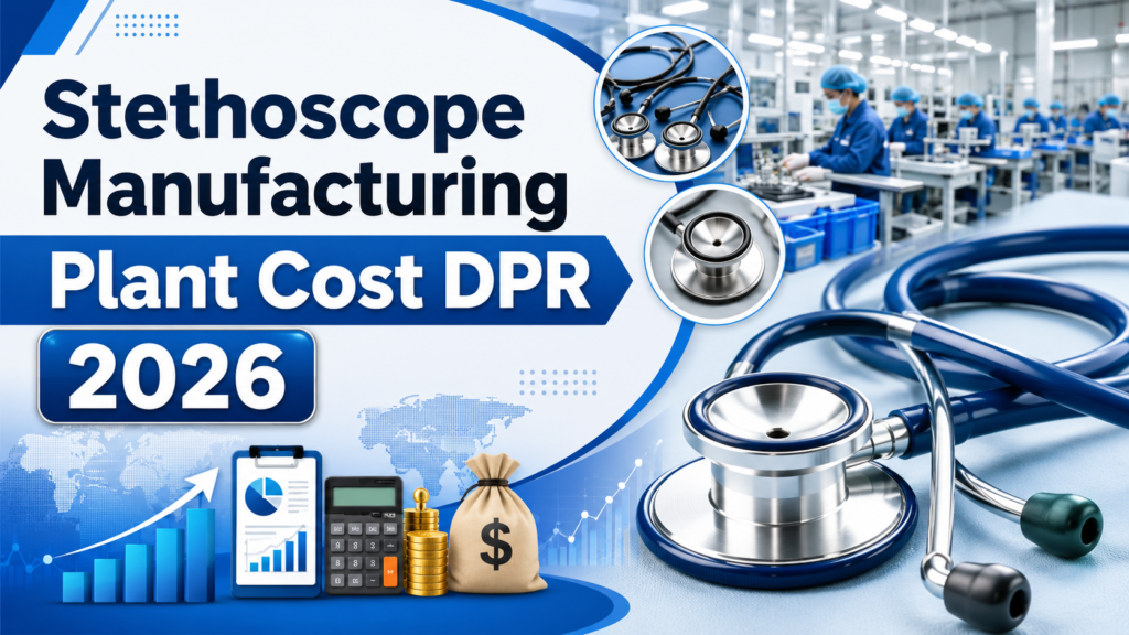 Stethoscope Manufacturing Plant Cost DPR 2026: Financial Model, Break-Even Point and Capacity Assessment