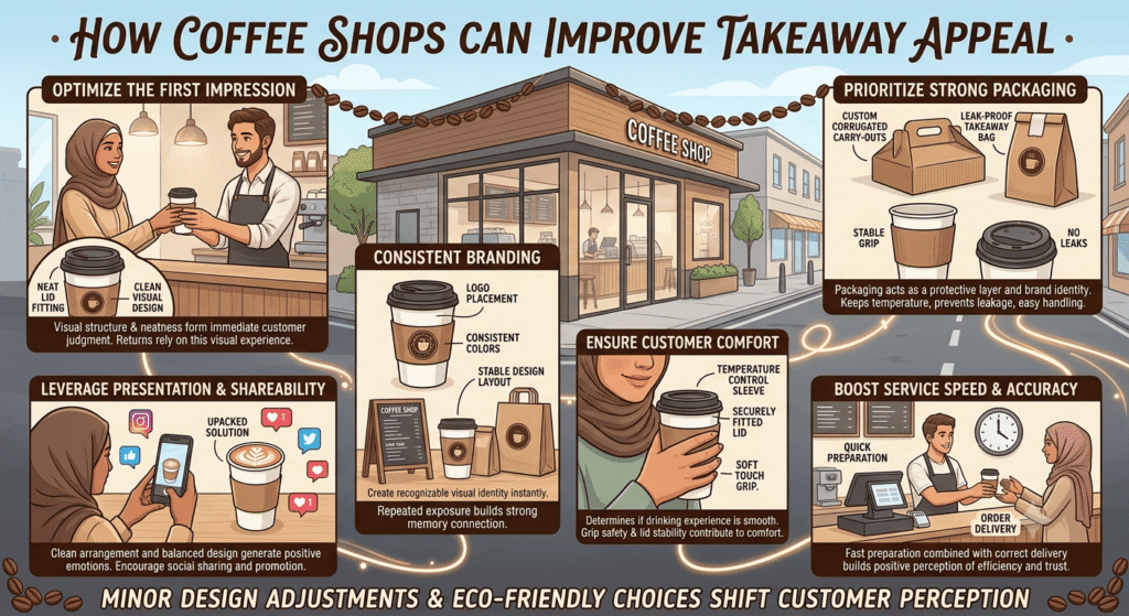 How Can Coffee Shops Improve Takeaway Appeal?