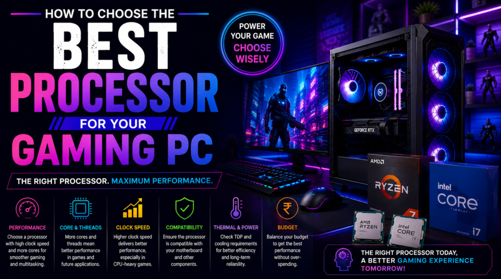 How to Choose the Best Processor for Your Gaming PC