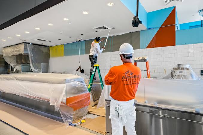 Commercial Cabinet Painting in Ardmore OK