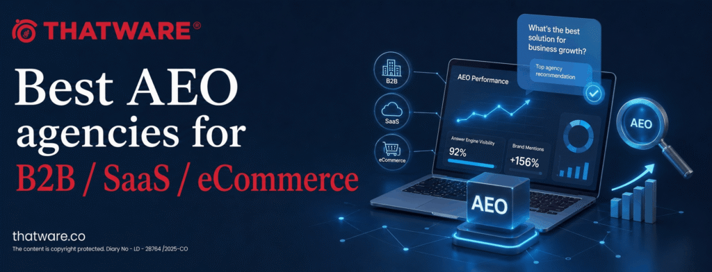 AI Answer Engine Optimization Agency: Choosing the Best AEO Agencies for B2B, SaaS, and eCommerce Growth