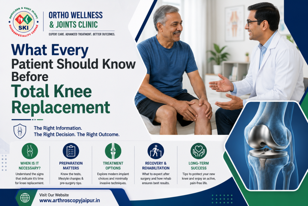 What Every Patient Should Know Before Total Knee Replacement