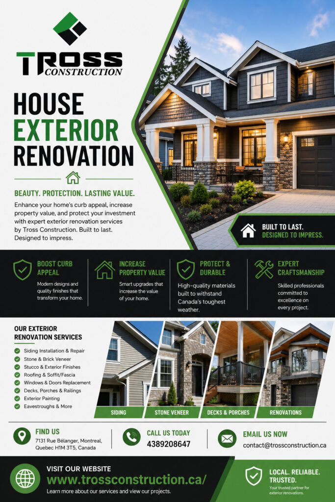 Why House Exterior Renovation Is One of the Best Investments for Your Home