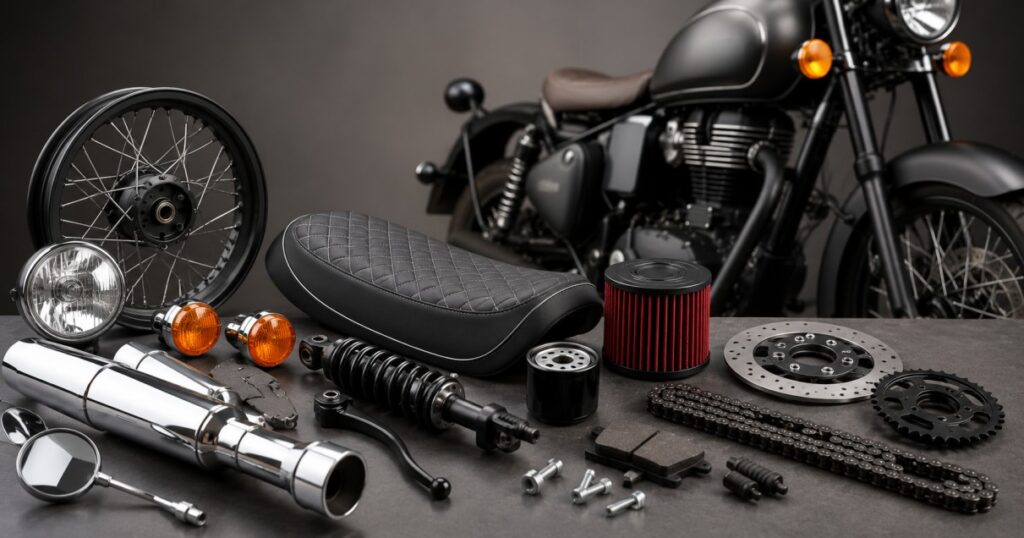 Why are high-quality Royal Enfield parts essential for the bike’s long-term good performance