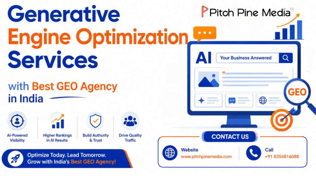 Best Generative Engine Optimization Services in India for Future Ready Brands