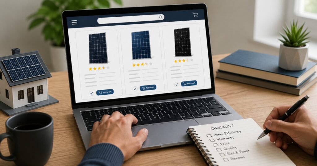 How to Choose the Best Solar Panel Online and Avoid Common Mistakes When Buying One