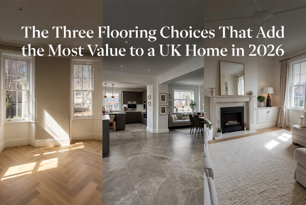 The Three Flooring Choices That Add the Most Value to a UK Home in 2026