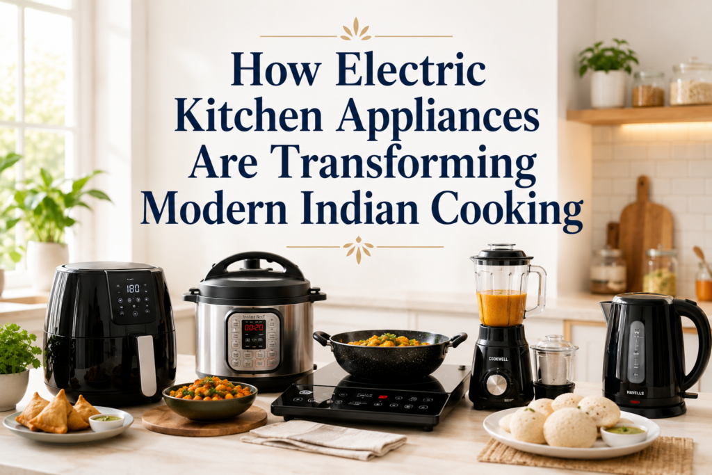 How Electric Kitchen Appliances Are Transforming Modern Indian Cooking