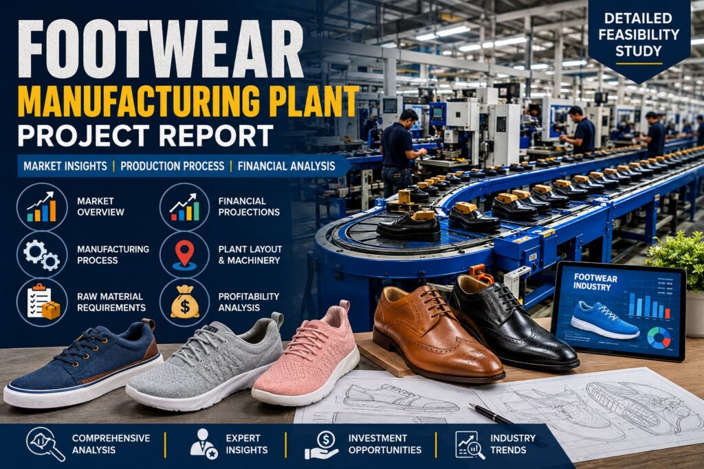 Footwear Manufacturing Plant Setup Cost 2026: Investment, Machinery, ROI & Business Plan