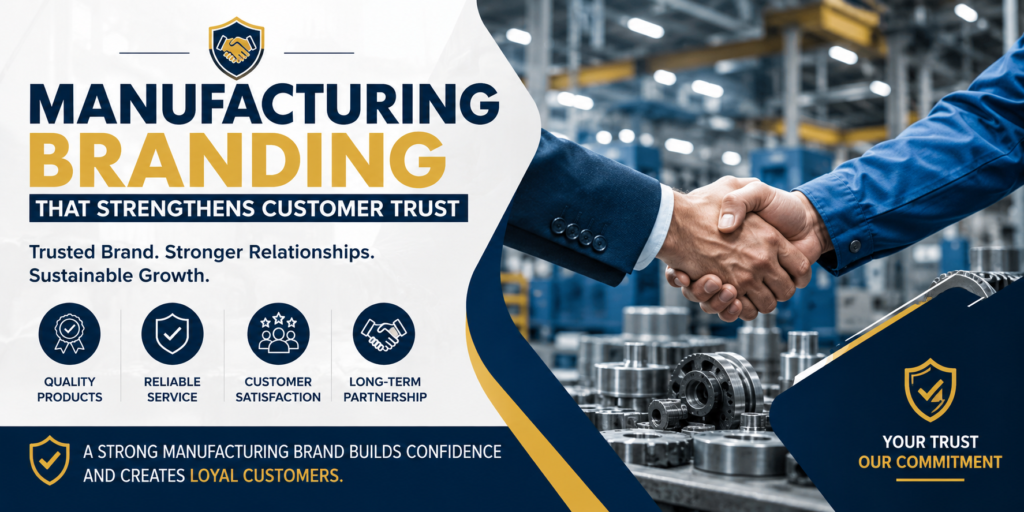 Manufacturing Branding That Strengthens Customer Trust