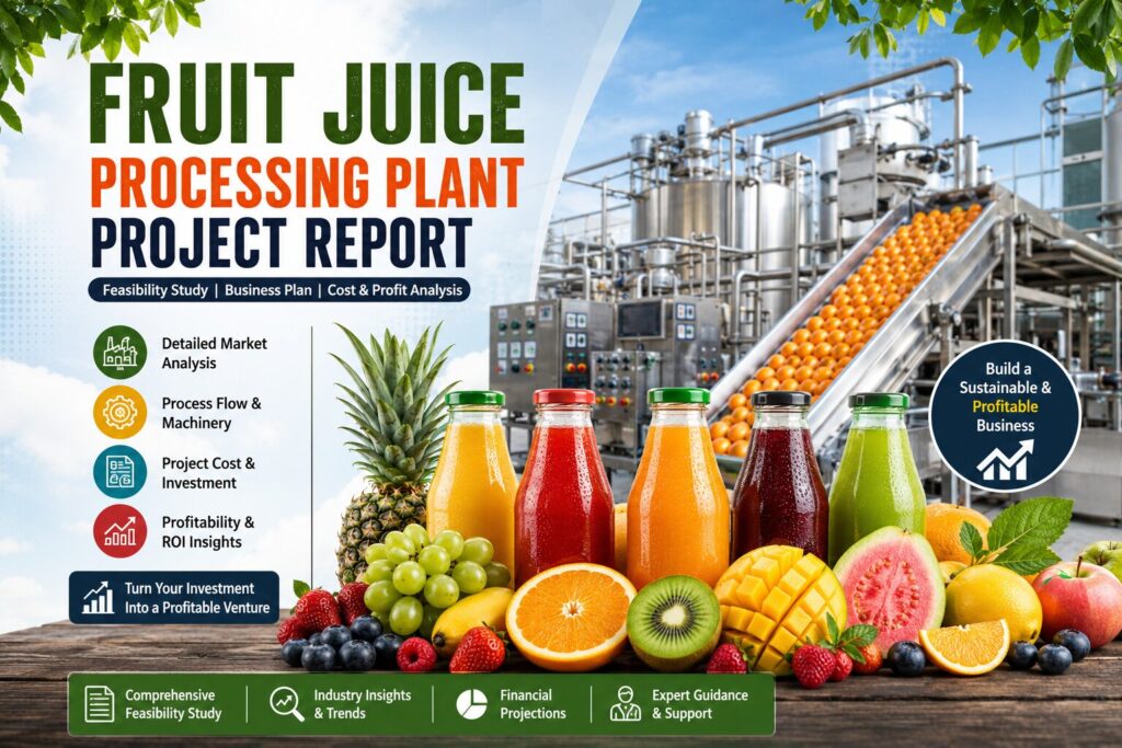 Fruit Juice Processing Plant Setup Cost 2026: Investment, Machinery & Complete Business Guide