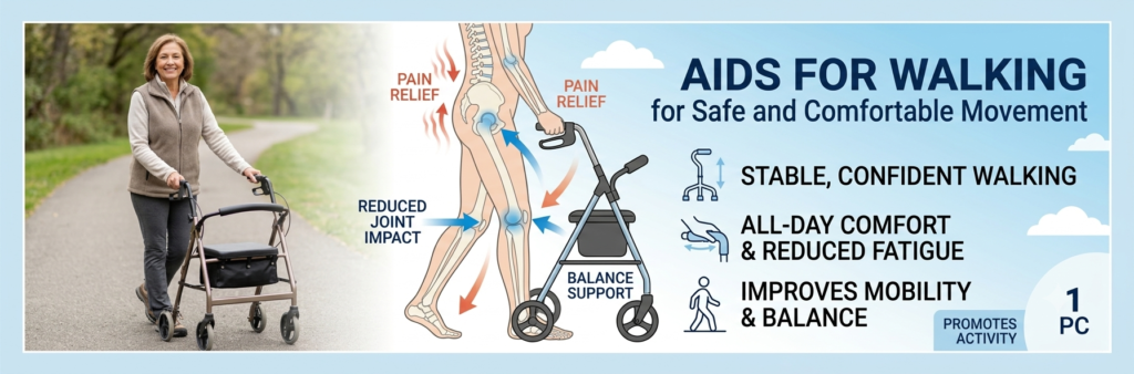 Aids for Walking for Safe and Comfortable Movement