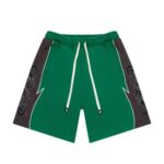 Grey Courtside Godspeed Shorts Have a Clean Finish