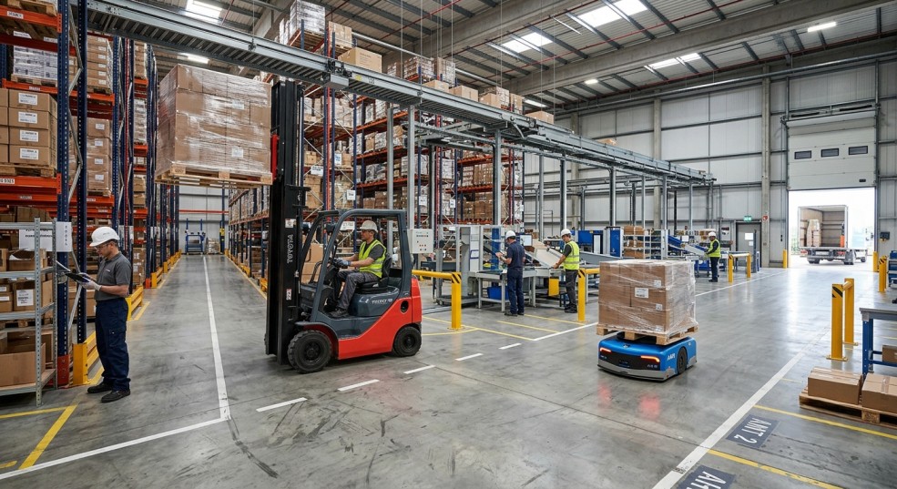 How Professional Material Handling Improves Workplace Productivity