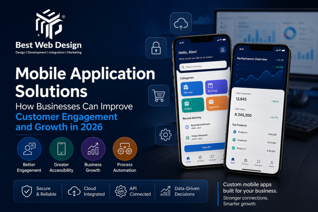 Mobile Application Solutions: How Businesses Can Improve Customer Engagement and Growth in 2026