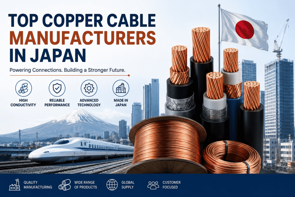 Top Copper Cable Manufacturers in Japan Enhancing Industrial Performance