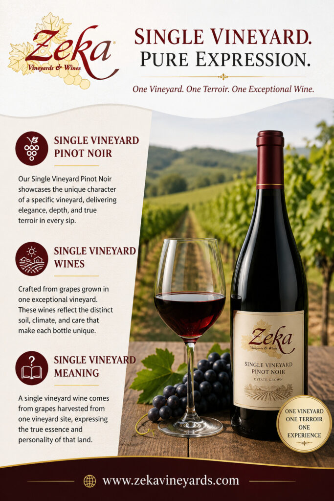 Why Are Single Vineyard Pinot Noir Wines Worth Discovering? Understanding Single Vineyard Wines and Their Meaning