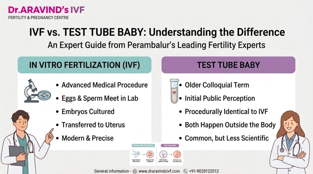 IVF vs Test Tube Baby Explained | Perambalur