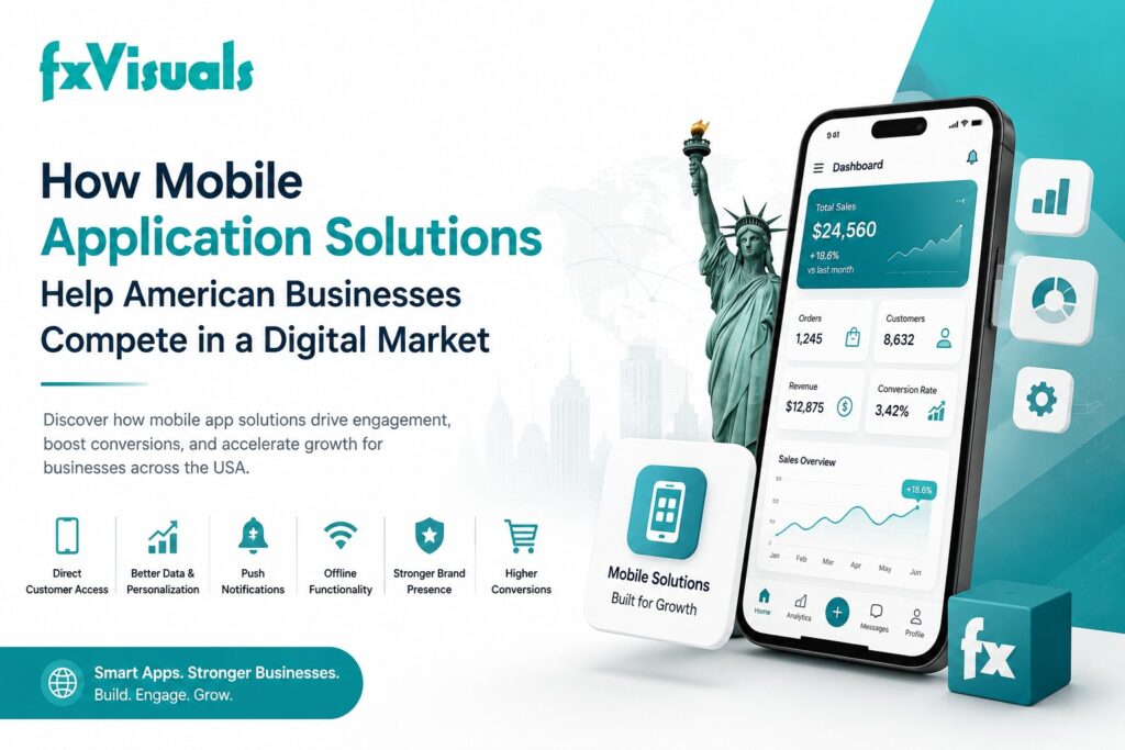 How Mobile Application Solutions Help American Businesses Compete in a Digital Market