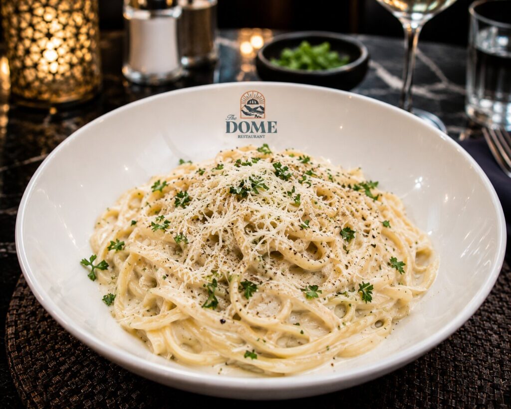 Best Alfredo Pasta at The Dome Restaurant in Islamabad