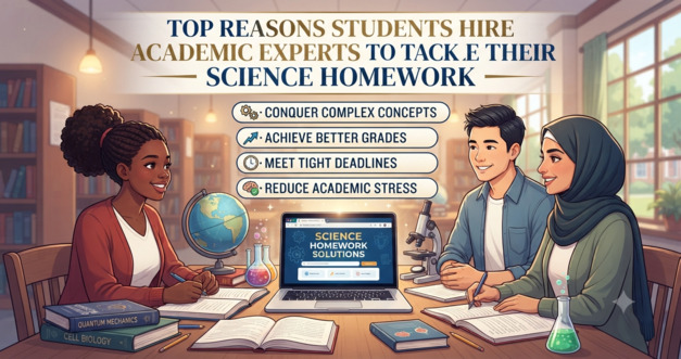 Top Reasons Students Hire Academic Experts to Tackle Their Science Homework