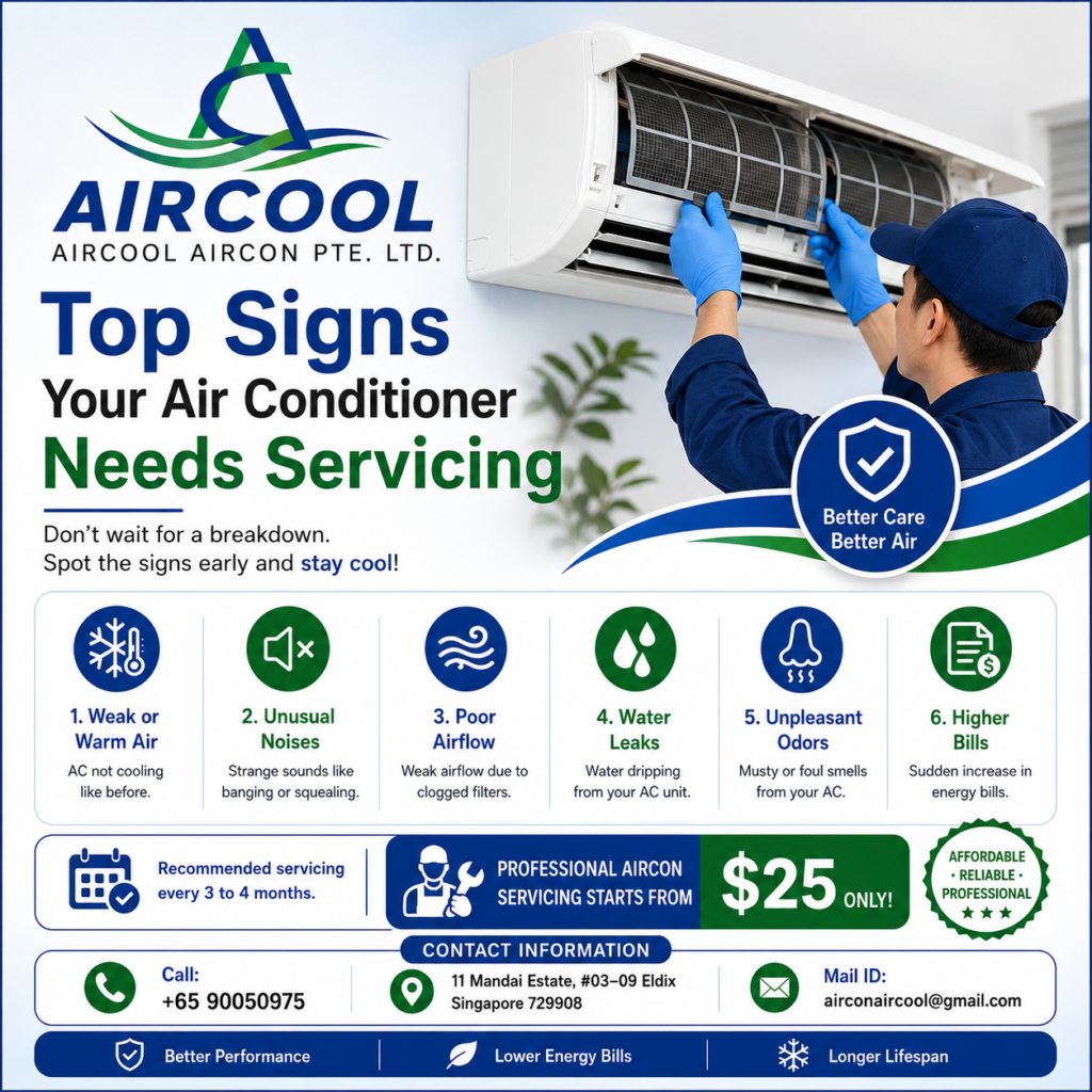 Top Signs Your Air Conditioner Needs Servicing