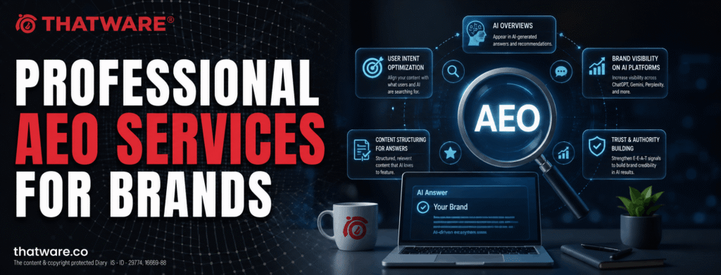 Professional AEO Services for Brands: The Future of AI Search Visibility