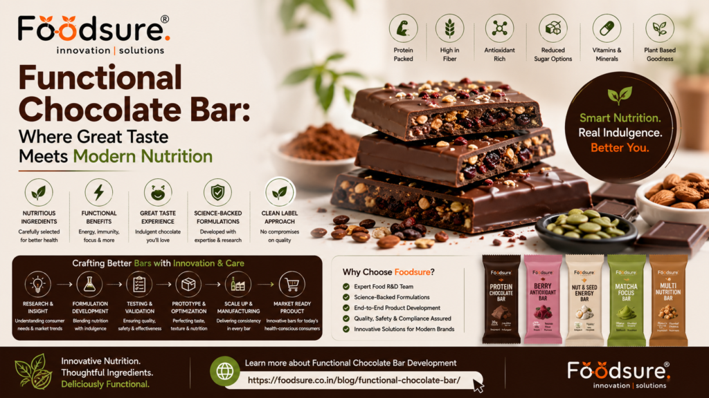 Functional Chocolate Bar: Where Great Taste Meets Modern Nutrition