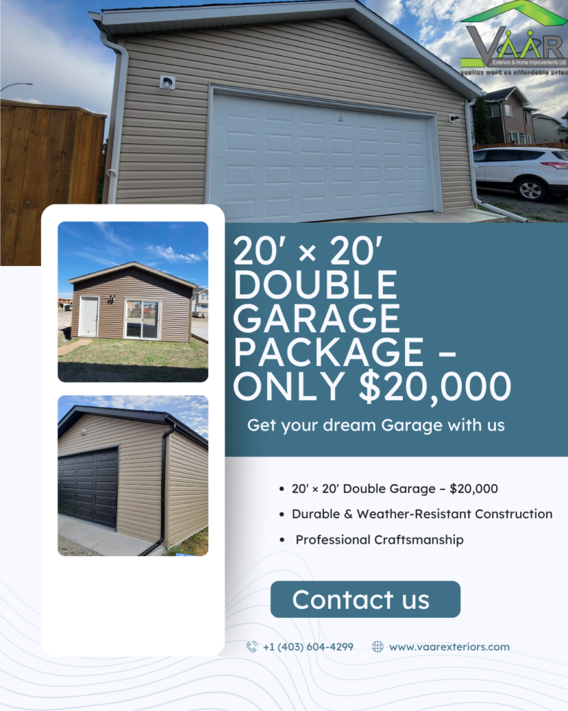 Double Garage Cost Calgary: Complete 2026 Pricing Guide