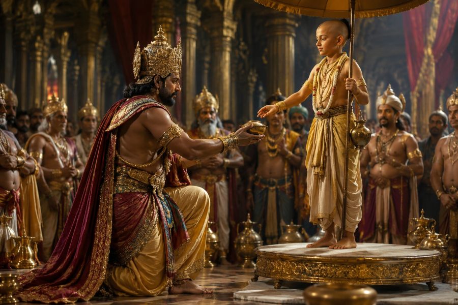 Bali Maharaja: The Emperor Who Gave Everything to Lord Vamana — And Won the Universe