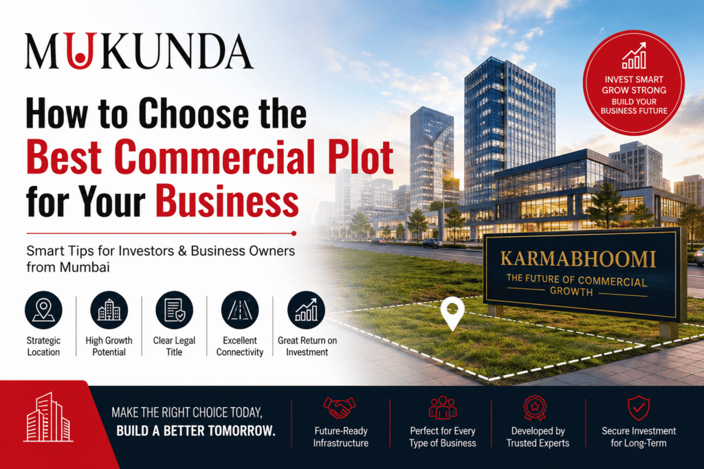 How to Choose the Best Commercial Plot for Your Business