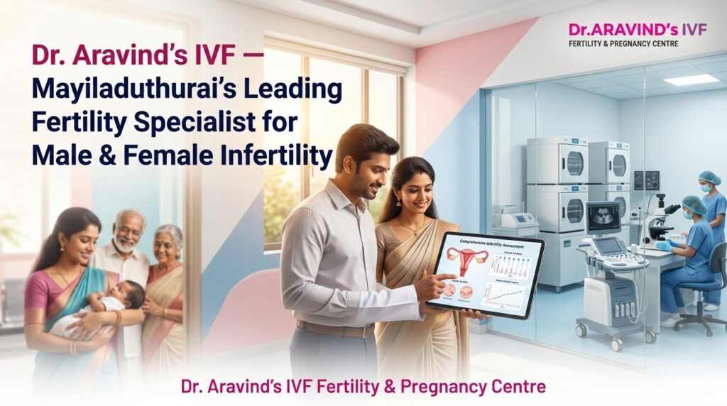 Dr. Aravind’s IVF — Mayiladuthurai’s Leading Fertility Specialist for Male & Female Infertility