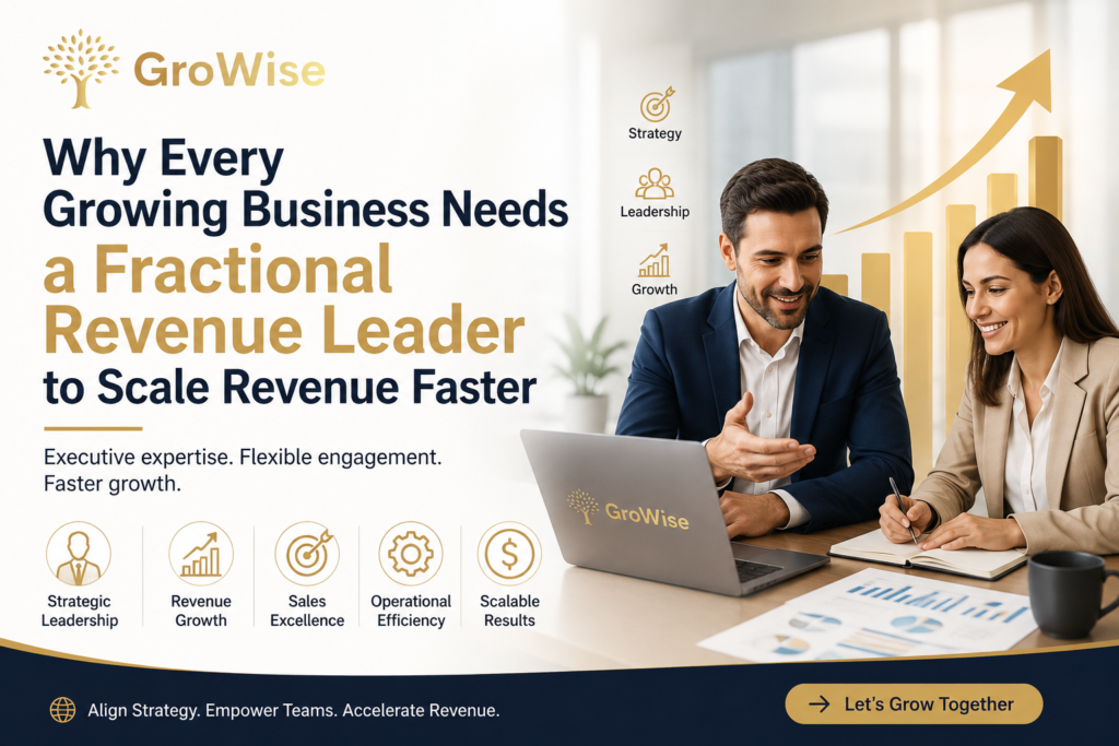 Fractional Revenue Leader Services for Business Growth | GroWise