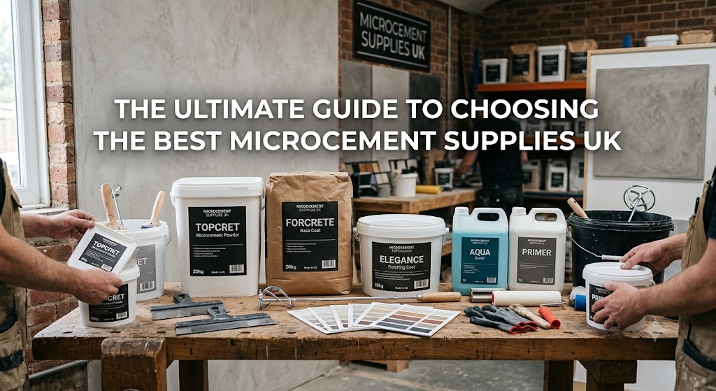 The Ultimate Guide to Choosing the Best Microcement Supplies UK