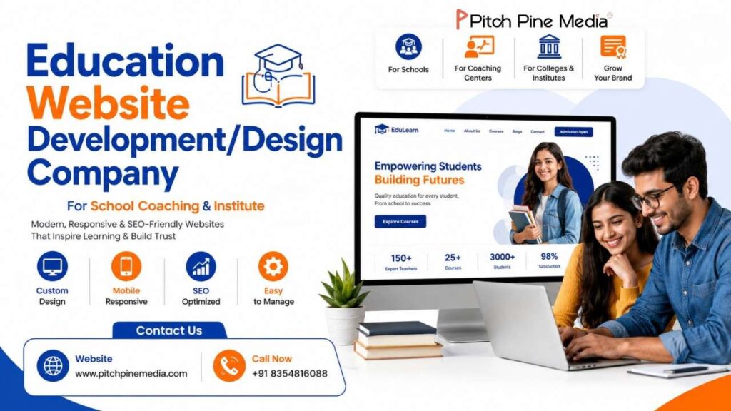 Top Education Website Development Company for Modern Schools