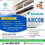 How do I reset my Daikin aircon?