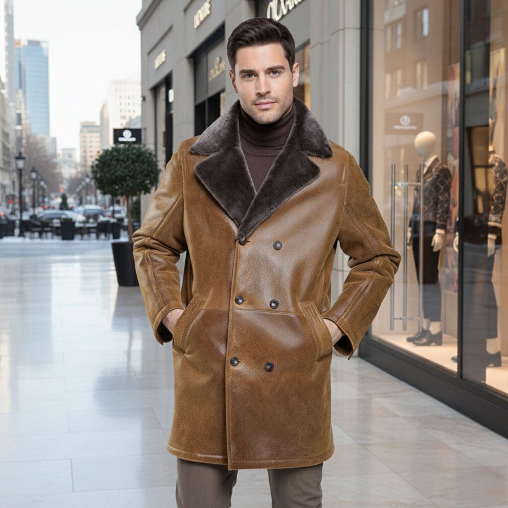 5 Reasons Men Choose Shearling Jackets Over Other Winter Coats