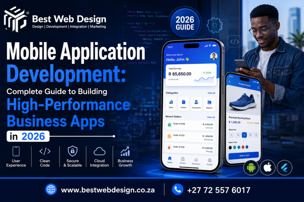 Mobile Application Development: Complete Guide to Building High-Performance Business Apps in 2026