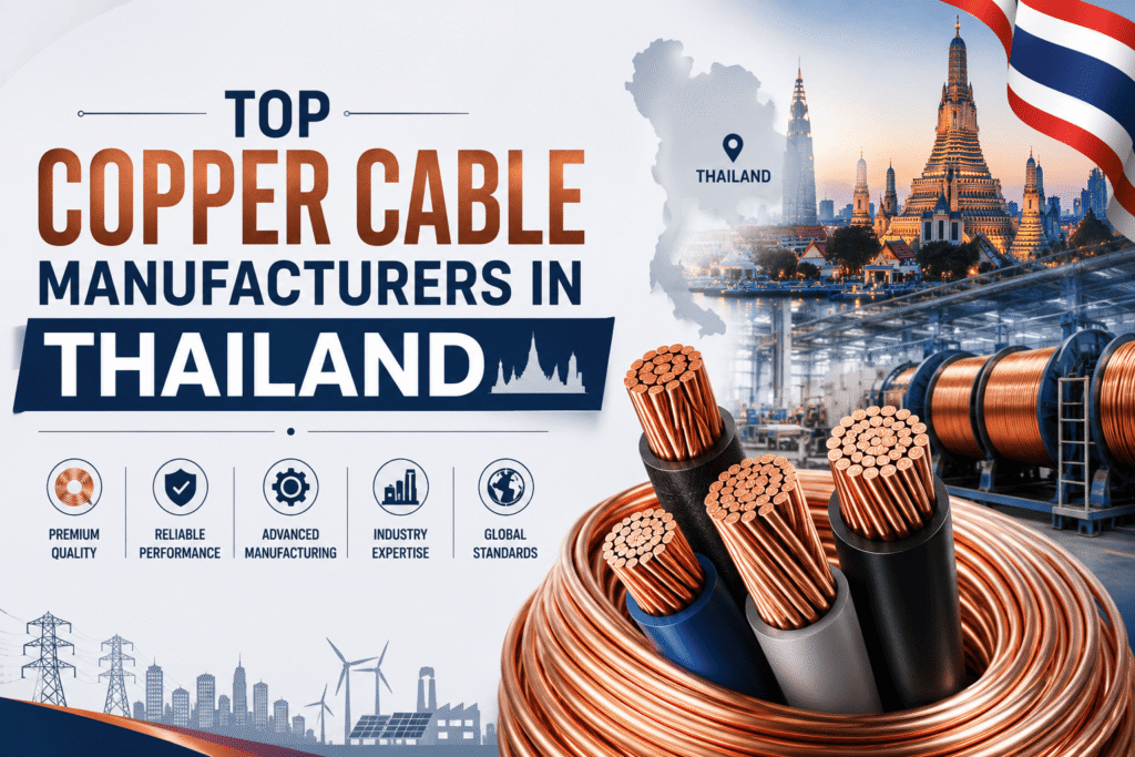 Top Copper Cable Manufacturers in Thailand: Proven Expertise