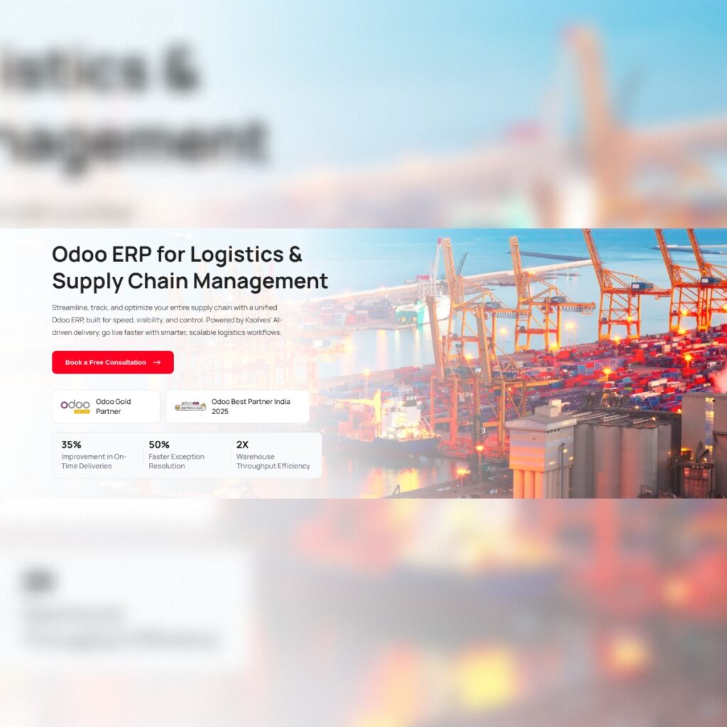 Optimizing Fleet Routing, Freight Warehousing, and Supply Chain Logistics with Odoo ERP