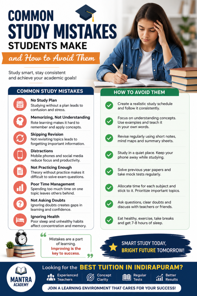 Common Study Mistakes Students Make and How to Avoid Them