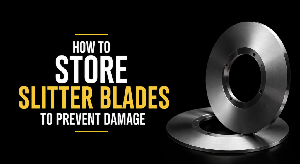 How to Store Slitter Blades to Prevent Damage