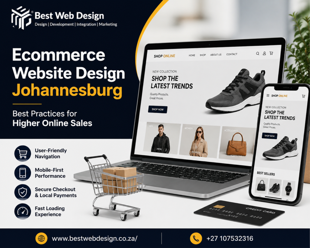 Ecommerce Website Design Johannesburg: Best Practices for Higher Online Sales